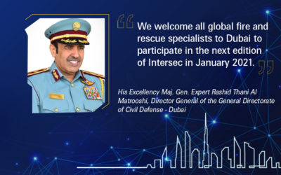 Приглашение главы ГО Дубая на Intersec 2021